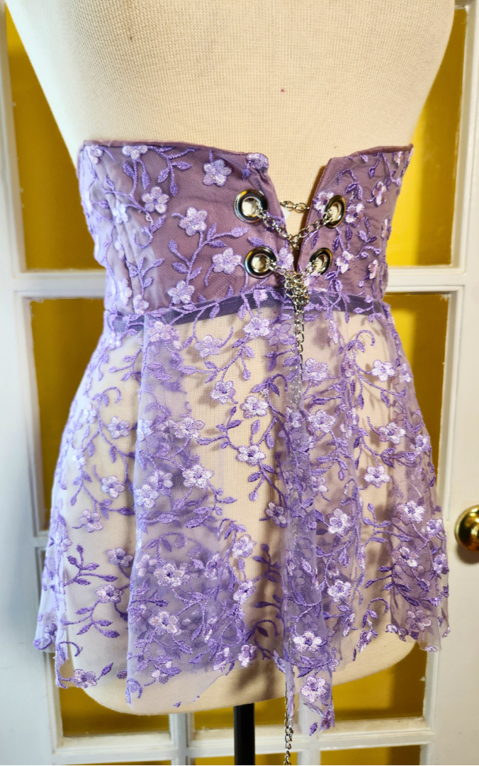 "Purple Pixie" Belt w/ skirt
