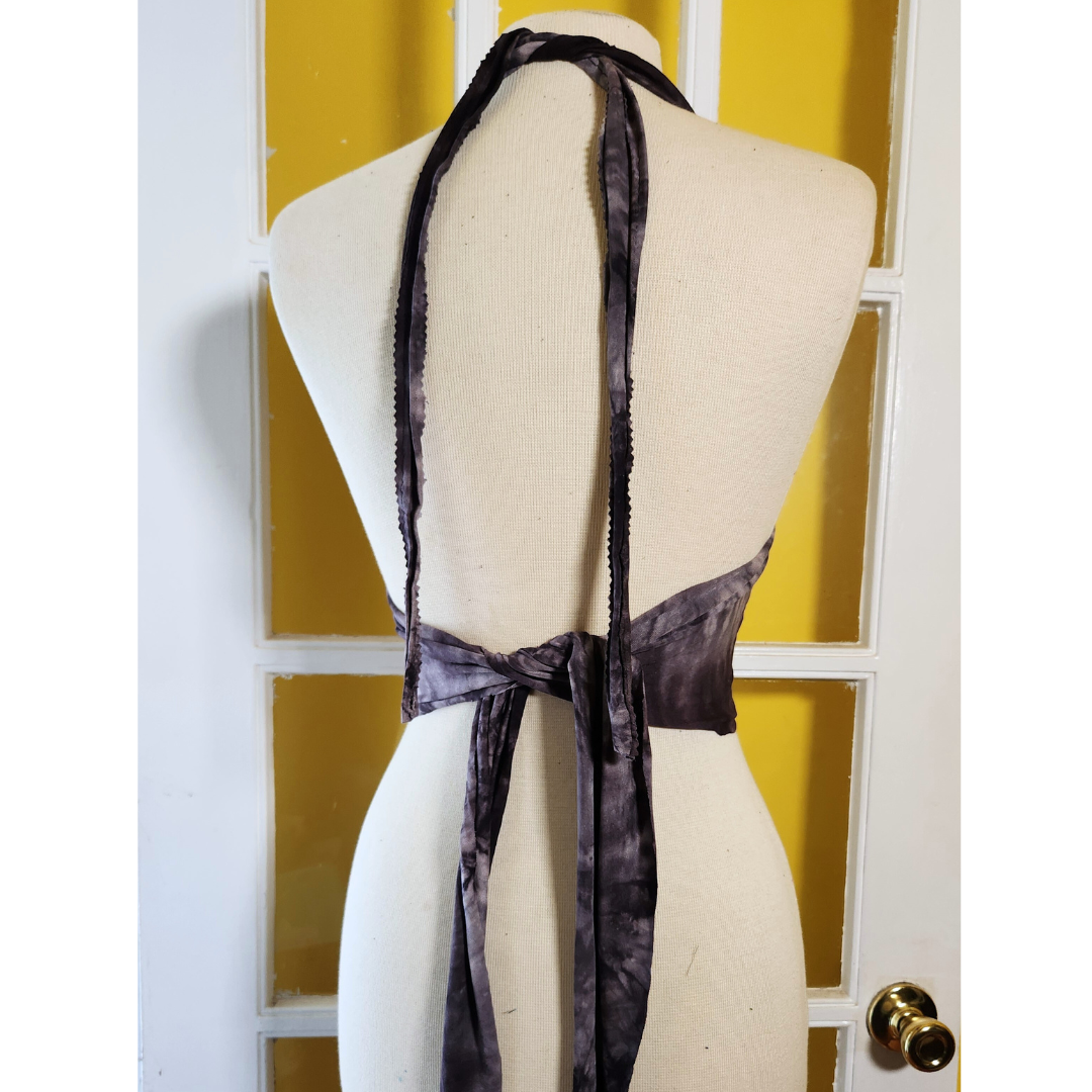 "Dark Waves" Halter Top