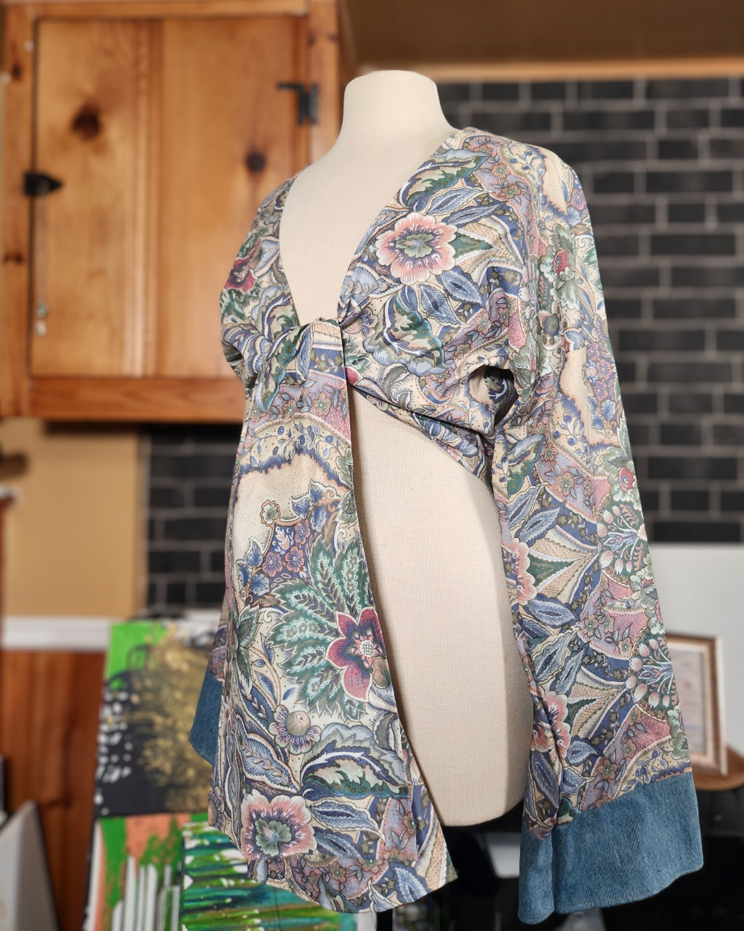 "Summer" Wrap Blouse