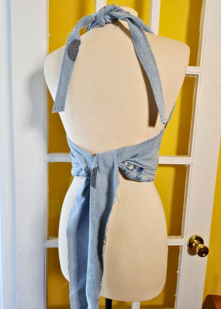 "8 Ball" Halter Top