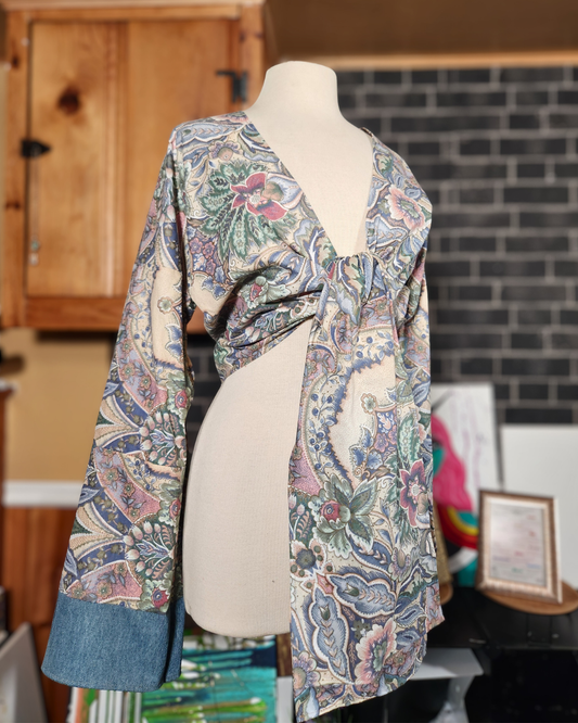 "Summer" Wrap Blouse