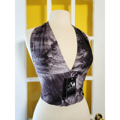 "Dark Waves" Halter Top