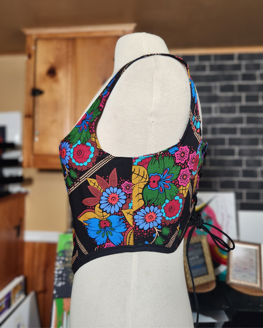 "Psychedelic" Corset