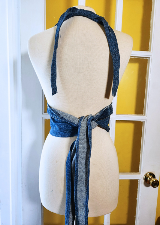 "Brooklyn" Denim Halter