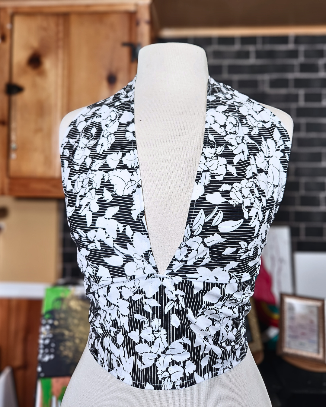 "Roxanne" Halter Top