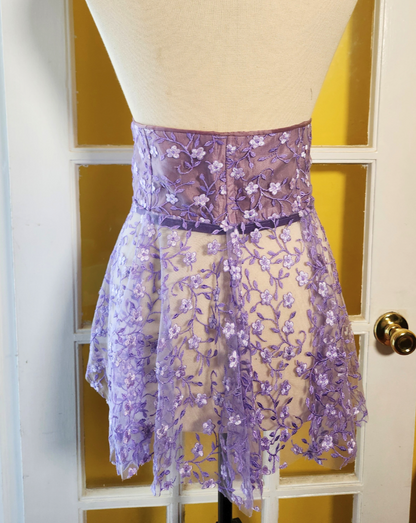 "Purple Pixie" Belt w/ skirt